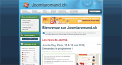 Desktop Screenshot of joomlaromand.ch